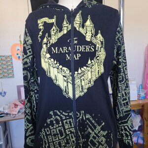 Harry Potter Marauder's Map Reversible Hoodie